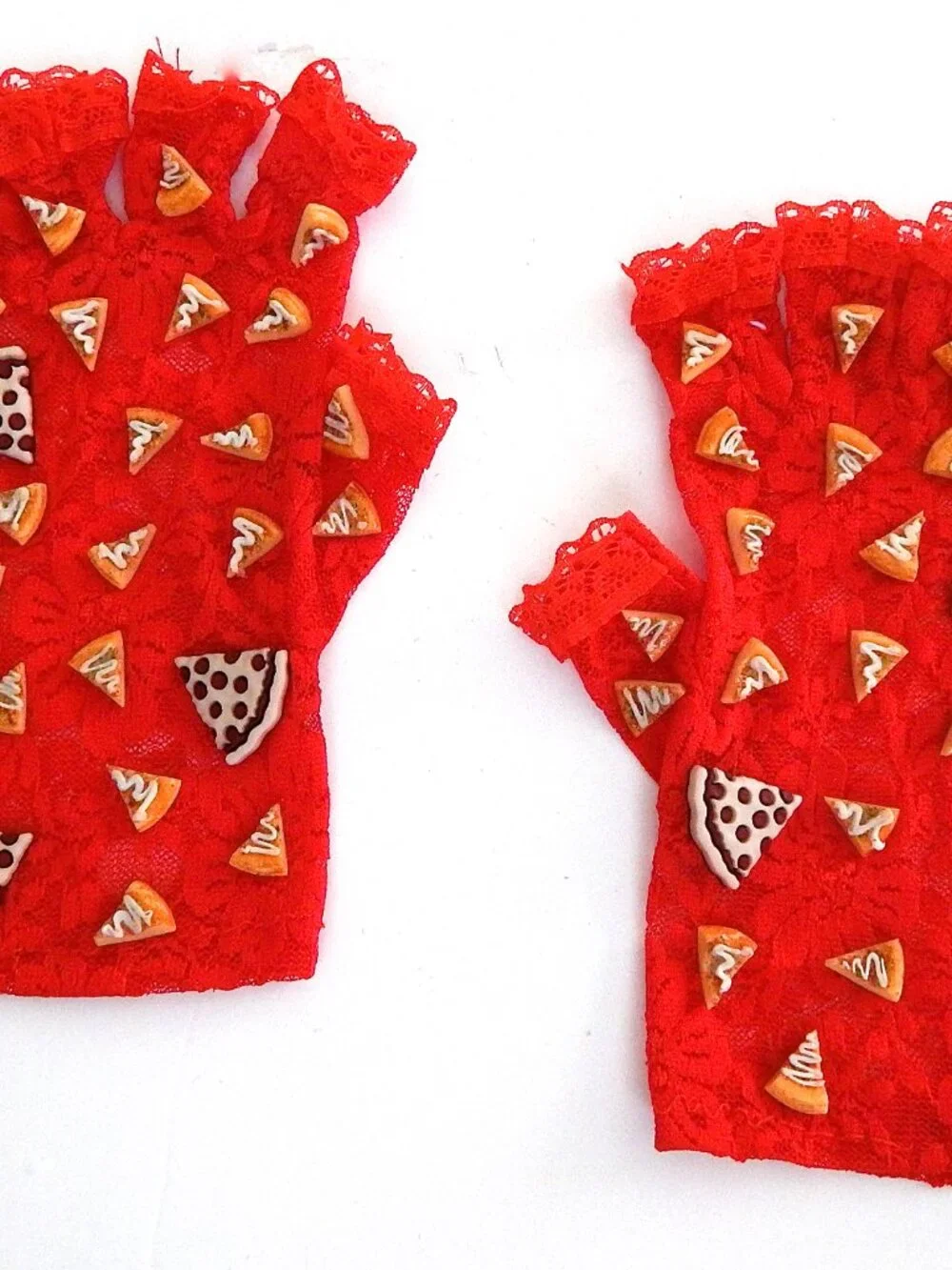 GASOLINE GLAMOUR PIZZA PARTY GLOVES🍕🧤
